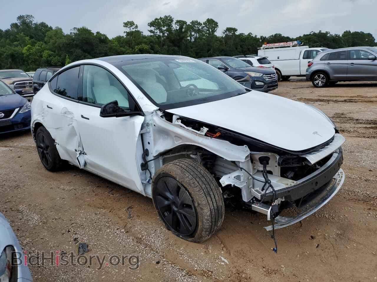 2024 TESLA MODEL Y - VIN: 7SAYGDED1RF132168 - Photo 4