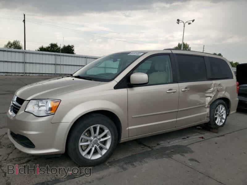 2016 Dodge CARAVAN SXT (VIN 2C4RDGCG4GR312965) — photo 1 of 15, Copart, damage: side