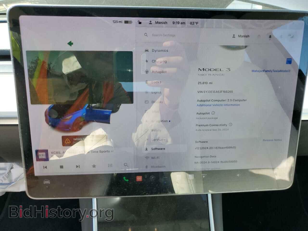 2018 TESLA MODEL 3 - VIN: 5YJ3E1EA6JF168265 - Photo 9