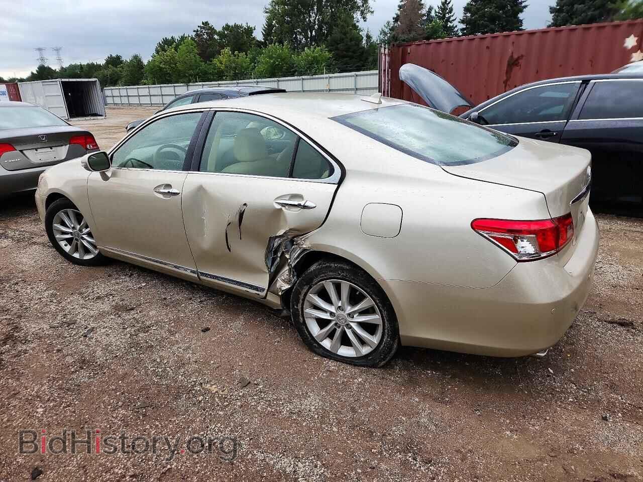 2012 LEXUS ES350 - VIN: JTHBK1EG3C2481674 - Фото 2