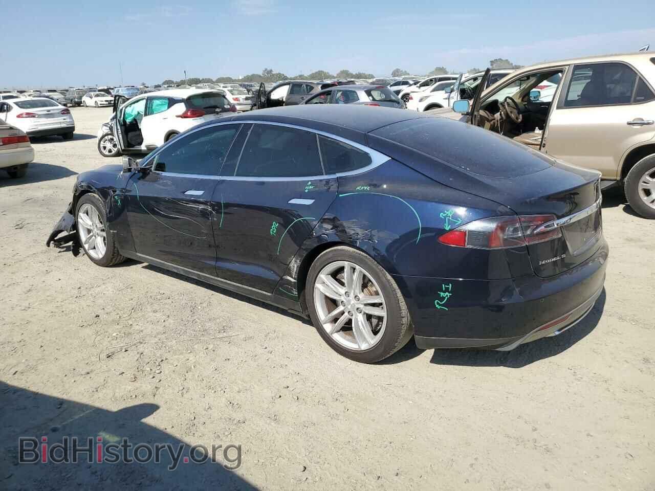 2014 TESLA MODEL S - VIN: 5YJSA1H13EFP45956 - Фото 2