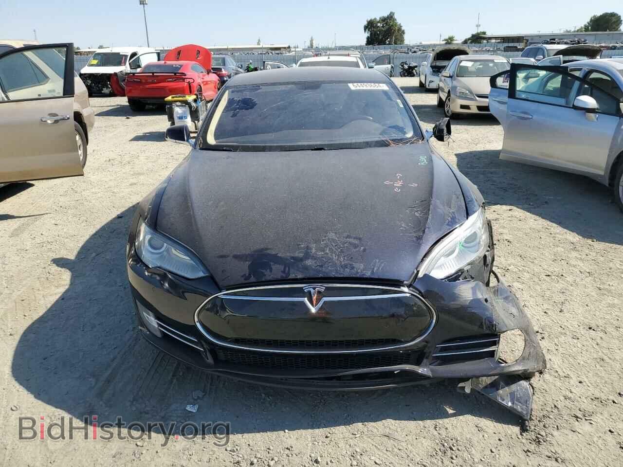 2014 TESLA MODEL S - VIN: 5YJSA1H13EFP45956 - Фото 5