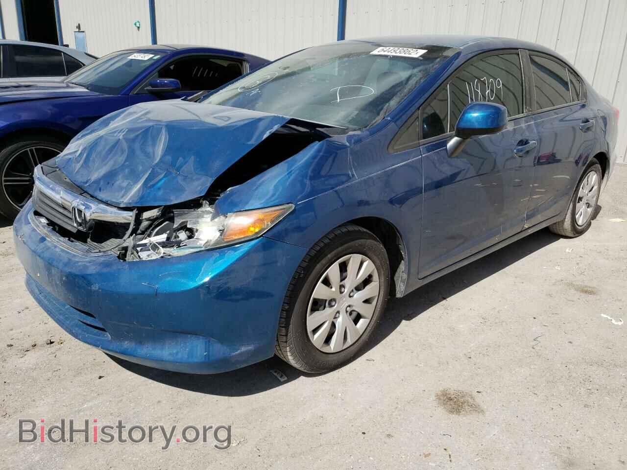 2012 HONDA CIVIC - VIN: 19XFB2F57CE017778 - Фото 2