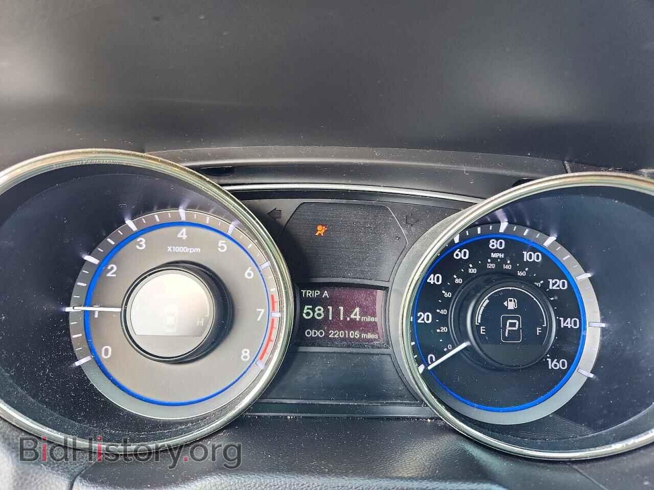2012 HYUNDAI SONATA - VIN: 5NPEB4AC0CH369903 - Фото 9