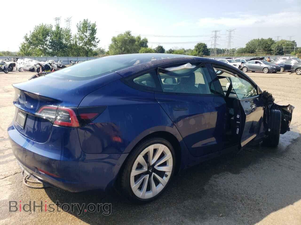 2022 TESLA MODEL 3 - VIN: 5YJ3E1EA1NF304260 - Фото 3