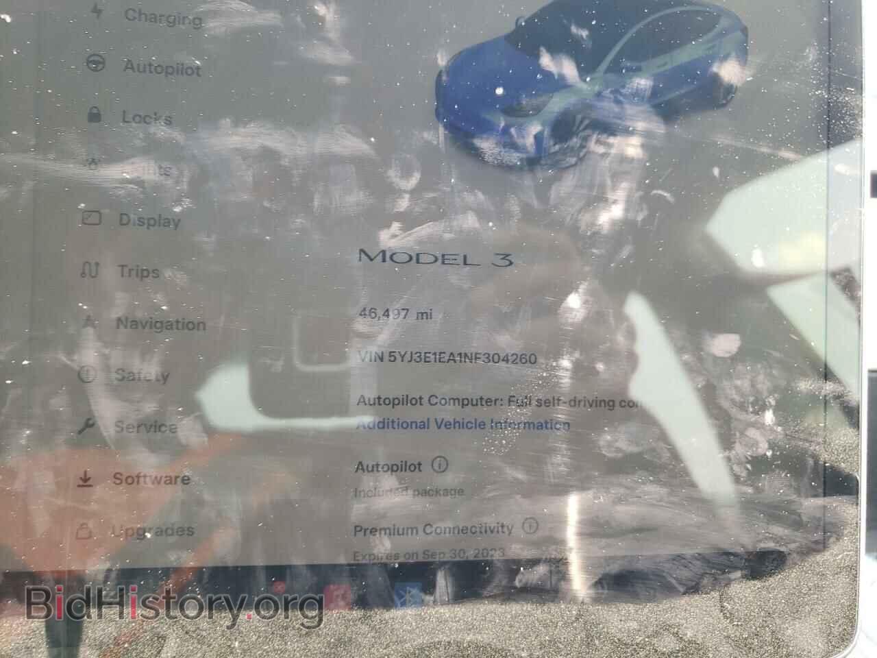2022 TESLA MODEL 3 - VIN: 5YJ3E1EA1NF304260 - Фото 9