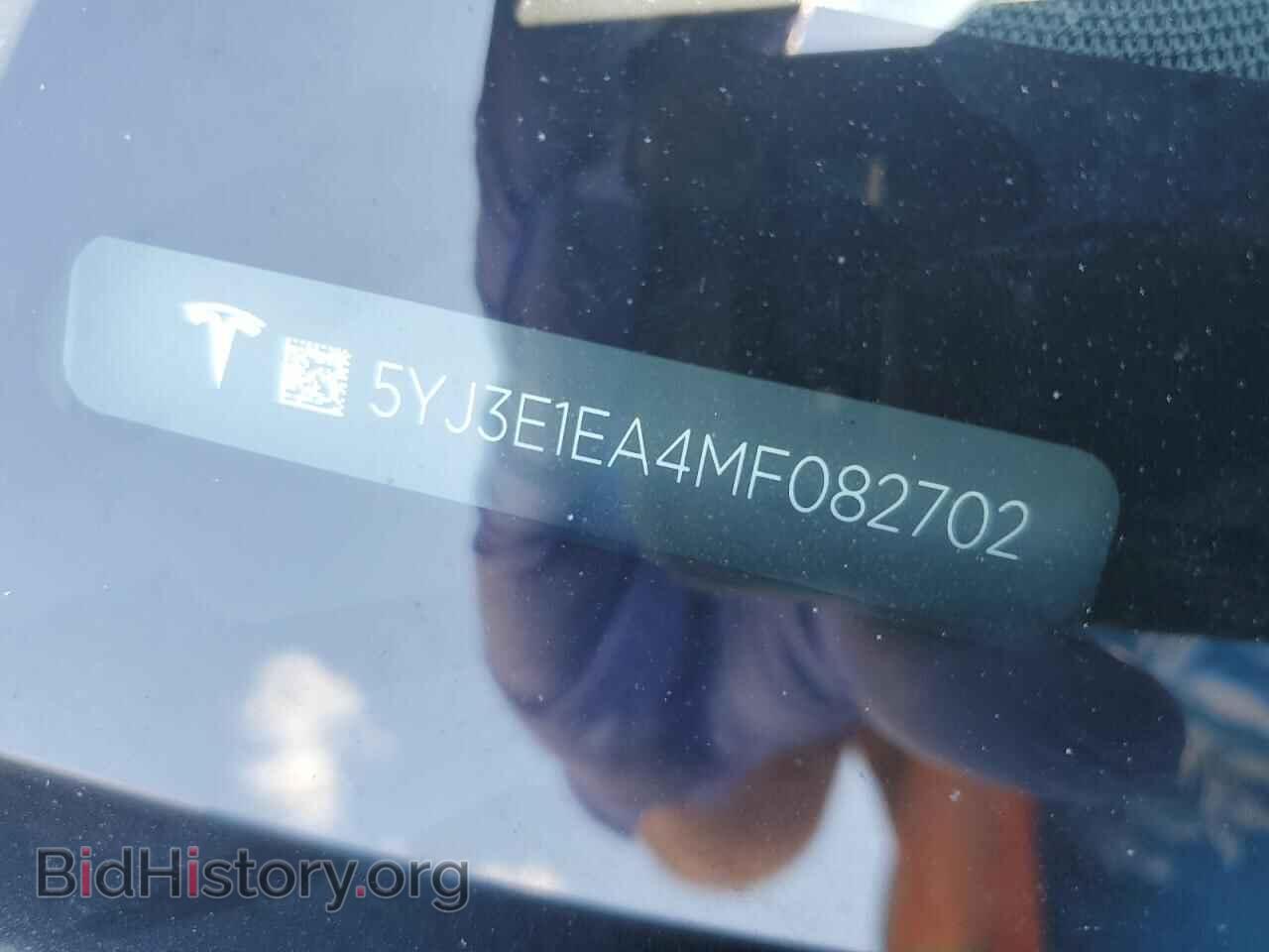 2021 TESLA MODEL 3 - VIN: 5YJ3E1EA4MF082702 - Фото 12