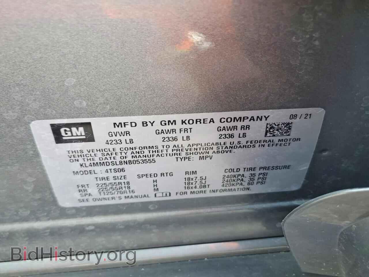 2022 BUICK ENCORE - VIN: KL4MMDSL8NB053555 - Photo 13