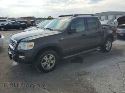 2007 Ford EXPLORER XLT, black — VIN 1FMEU51887UA15324, Copart