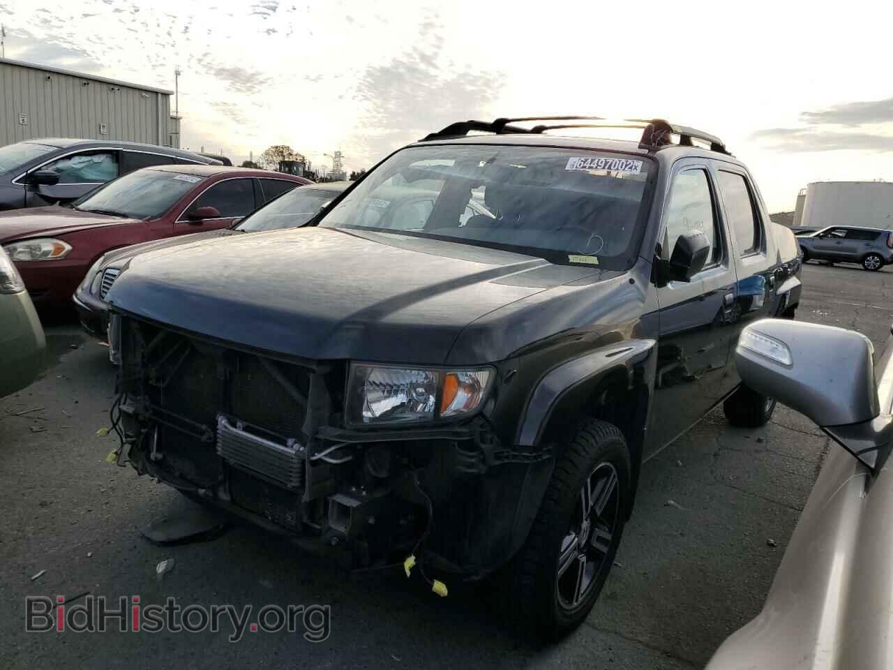 2014 HONDA RIDGELINE - VIN: 5FPYK1F73EB001182 - Фото 2