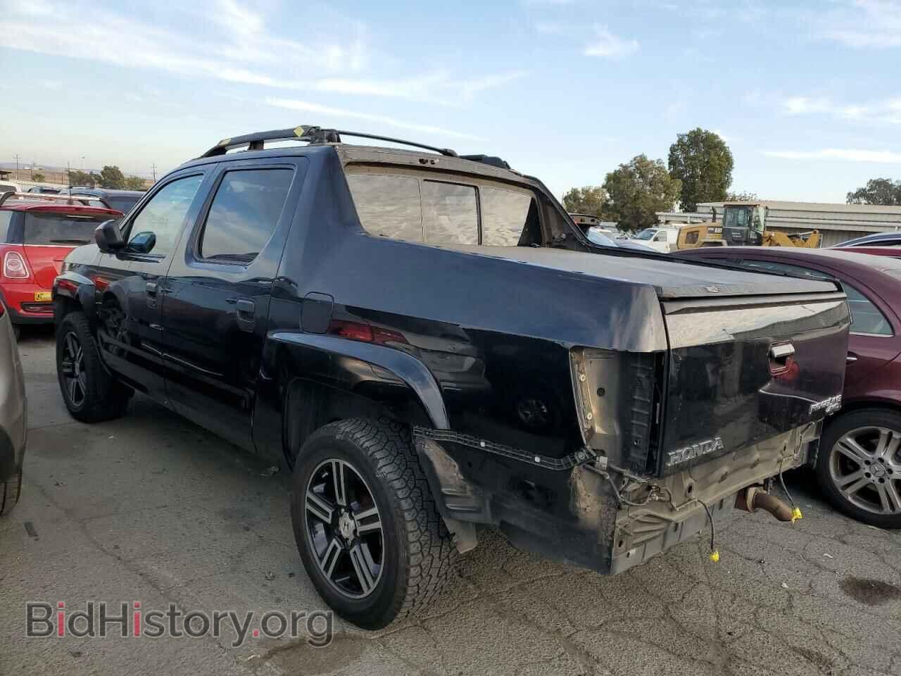 2014 HONDA RIDGELINE - VIN: 5FPYK1F73EB001182 - Фото 3