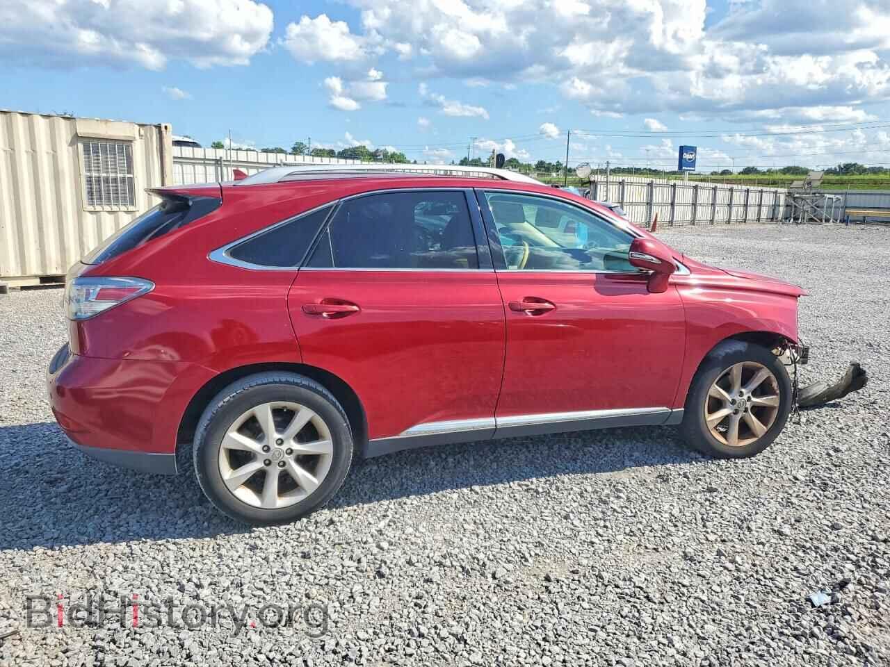 2012 LEXUS RX350 - VIN: 2T2ZK1BAXCC080488 - Фото 3