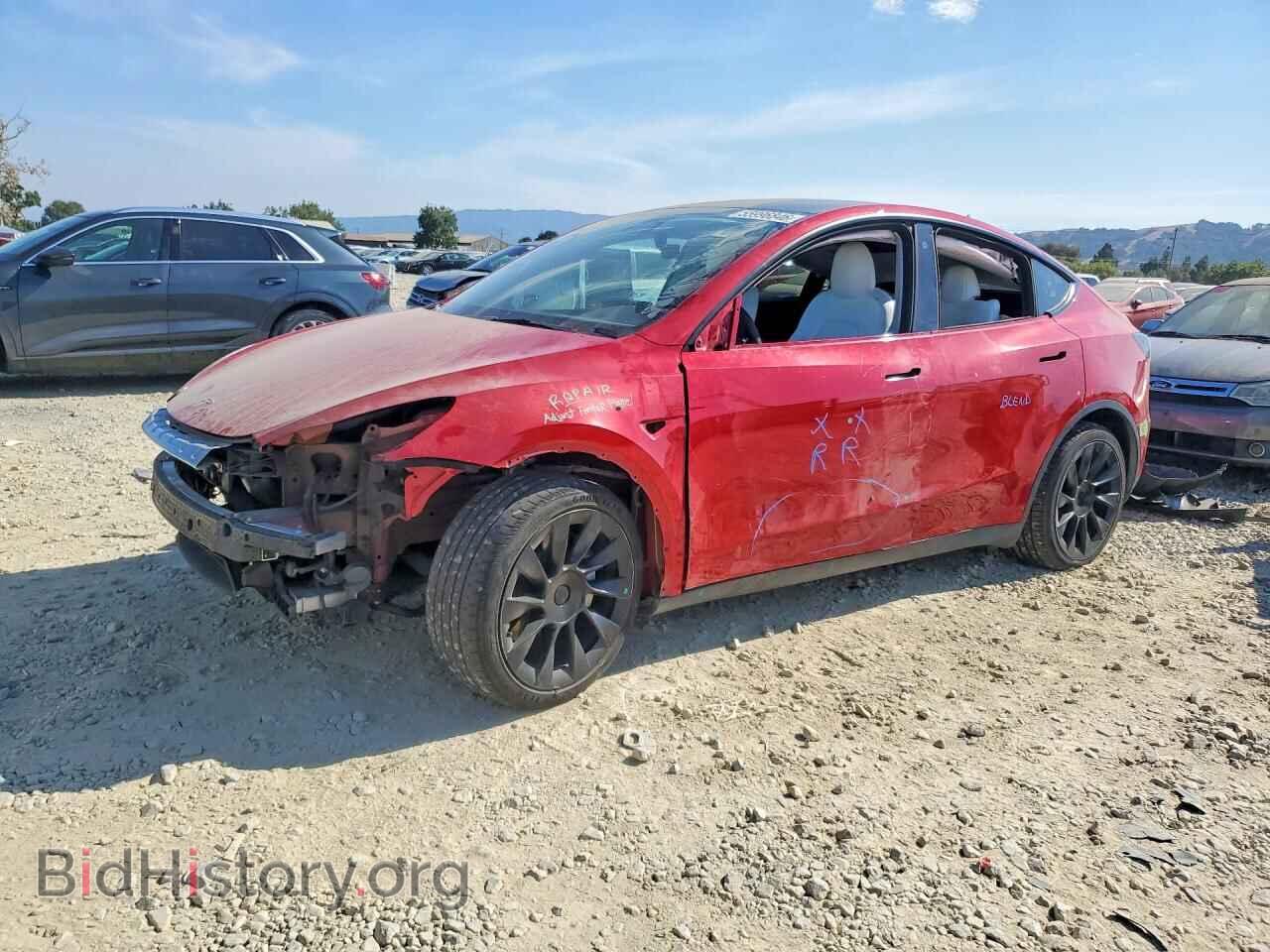 Photo 7SAYGAEE3NF546408 - TESLA MODEL Y 2022