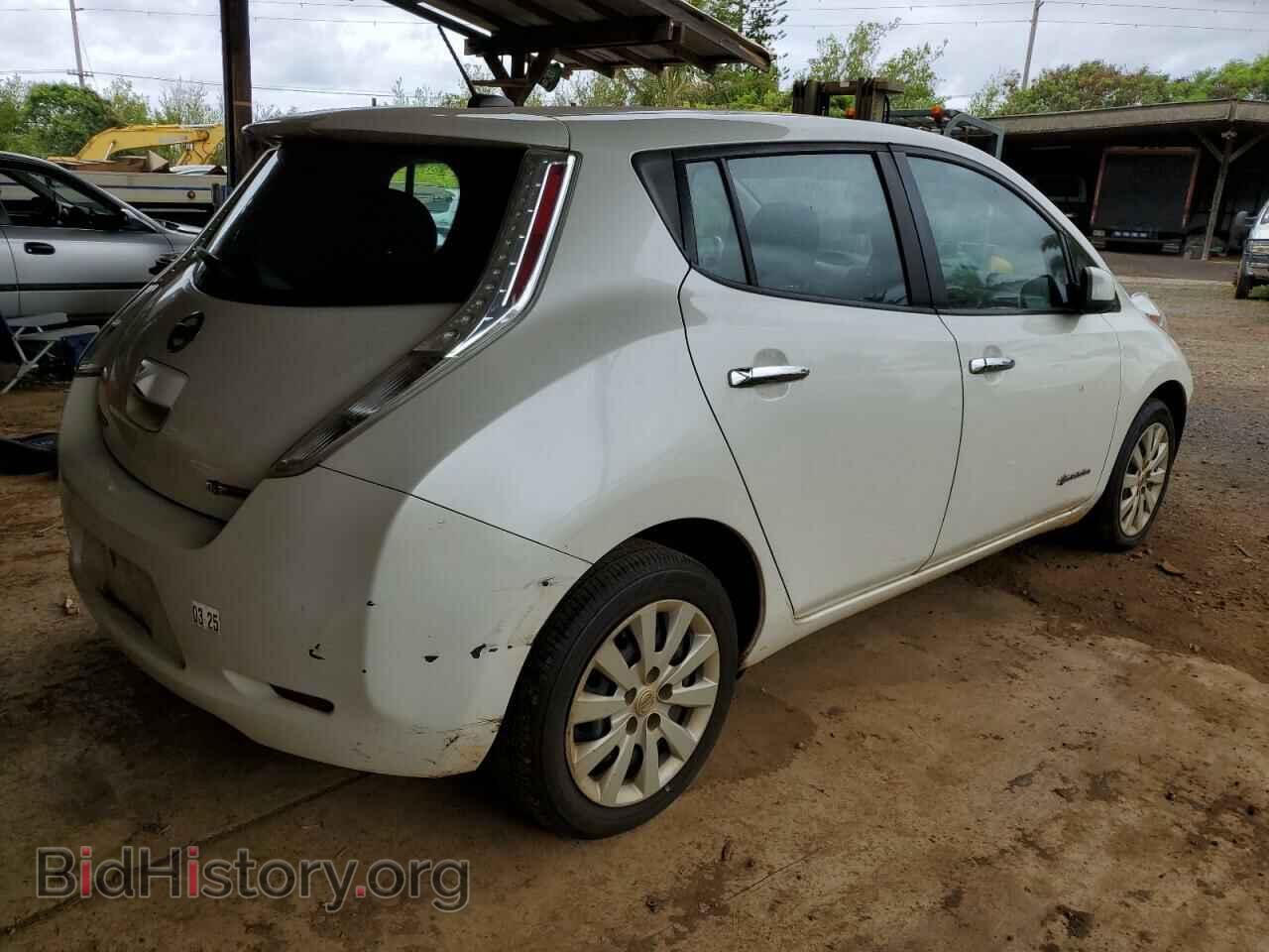 2015 NISSAN LEAF - VIN: 1N4AZ0CP6FC333352 - Фото 3