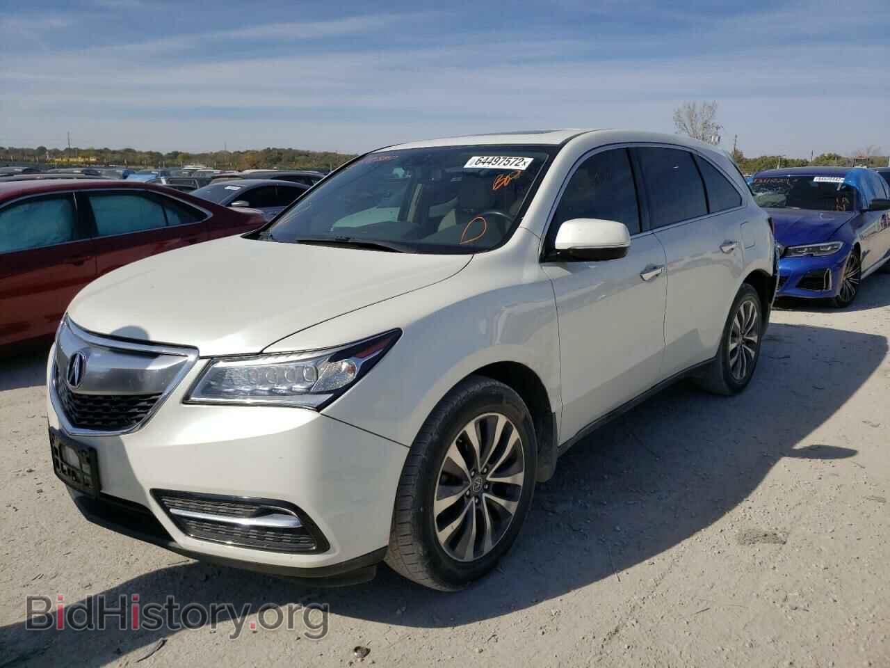 2015 ACURA MDX - VIN: 5FRYD3H43FB012880 - Фото 2