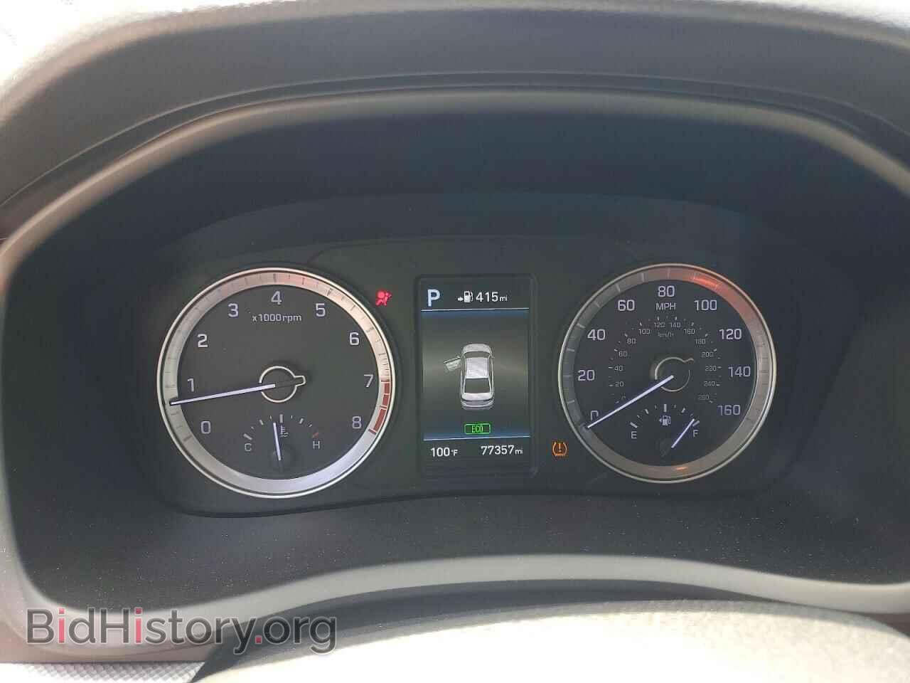2018 HYUNDAI SONATA - VIN: 5NPE34AF1JH624708 - Photo 9