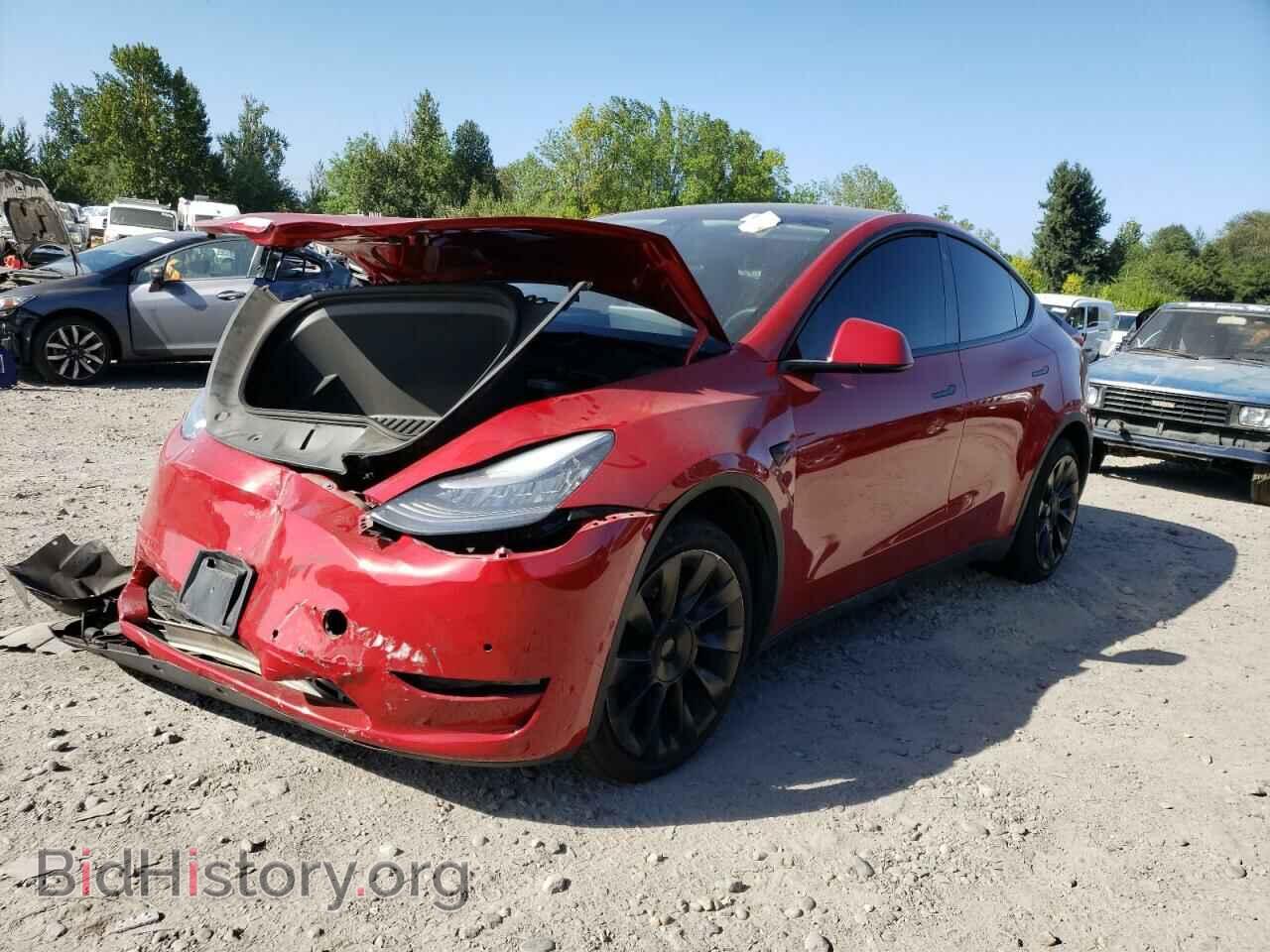 Фотография 5YJYGDEE0MF089764 - TESLA MODEL Y 2021