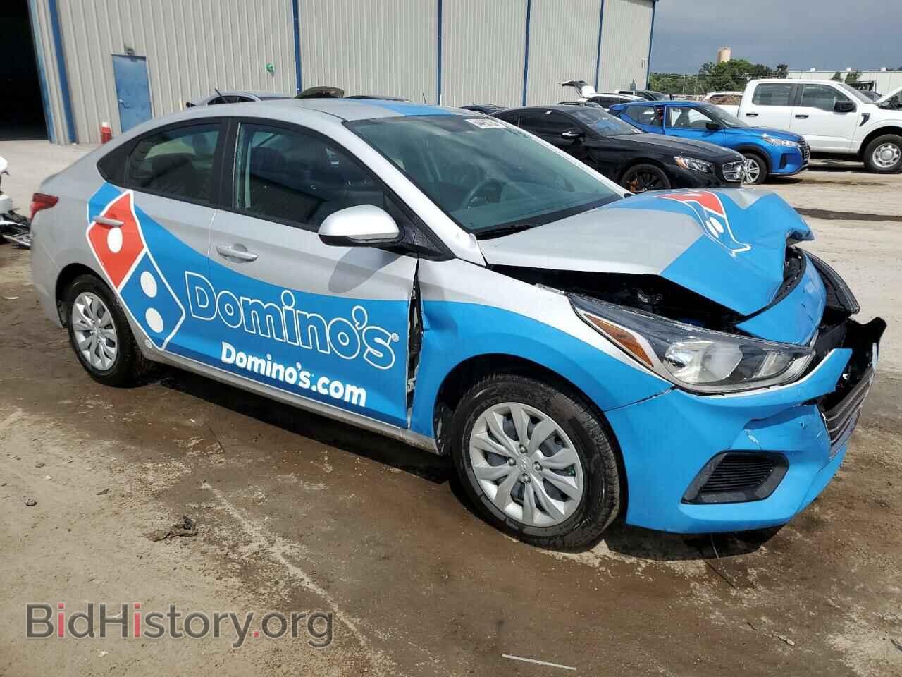 2022 HYUNDAI ACCENT - VIN: 3KPC24A61NE184929 - Фото 4