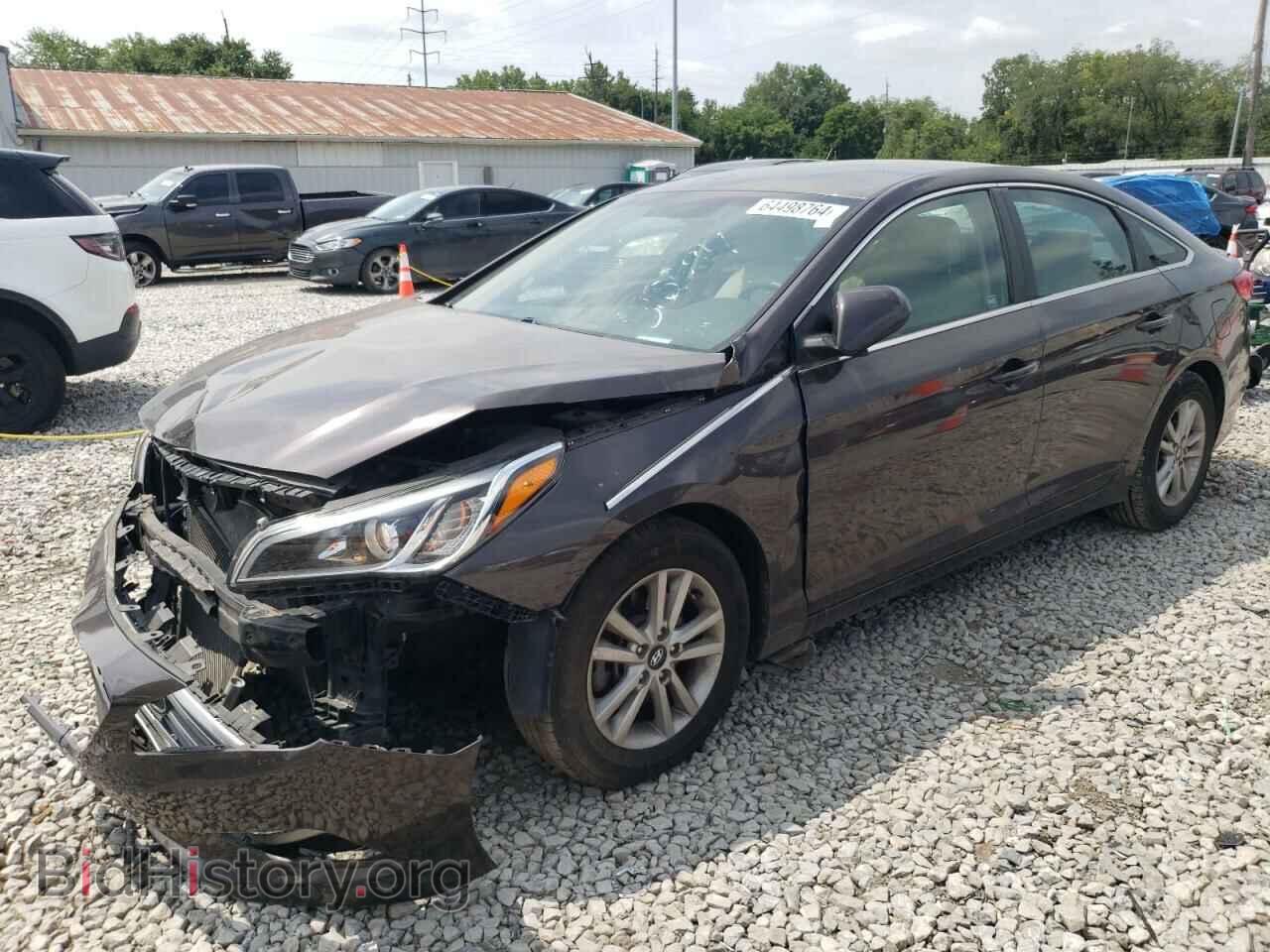 Фотография 5NPE24AF9HH515684 - HYUNDAI SONATA 2017