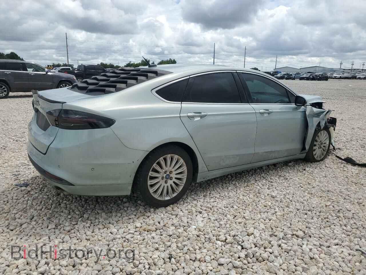 2013 FORD FUSION - VIN: 3FA6P0LU0DR177339 - Фото 3