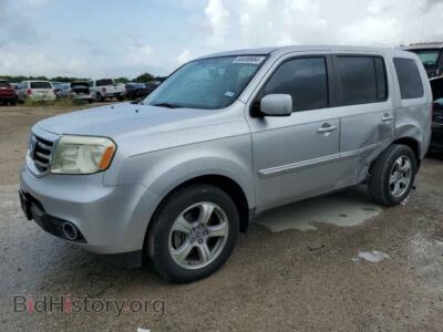 2013 Honda PILOT EXL, серебристый — VIN 5FNYF3H53DB026781, Copart