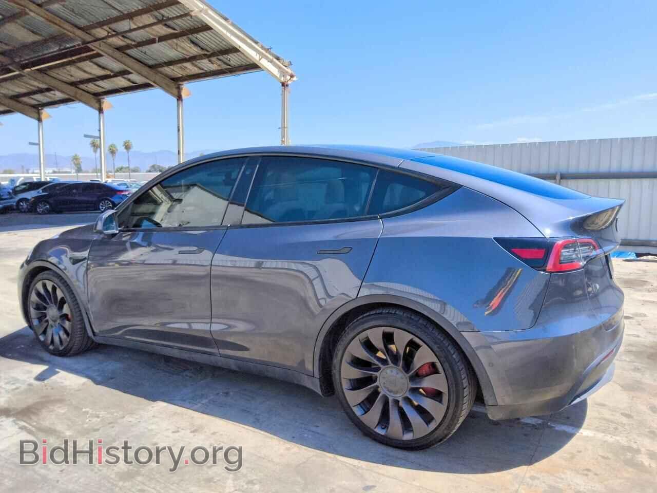 2021 TESLA MODEL Y - VIN: 5YJYGDEF4MF256636 - Фото 2