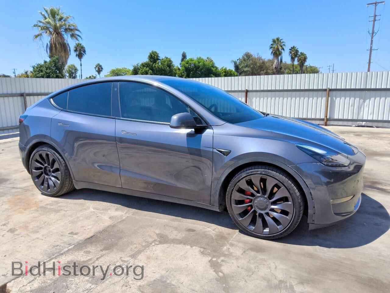 2021 TESLA MODEL Y - VIN: 5YJYGDEF4MF256636 - Фото 4