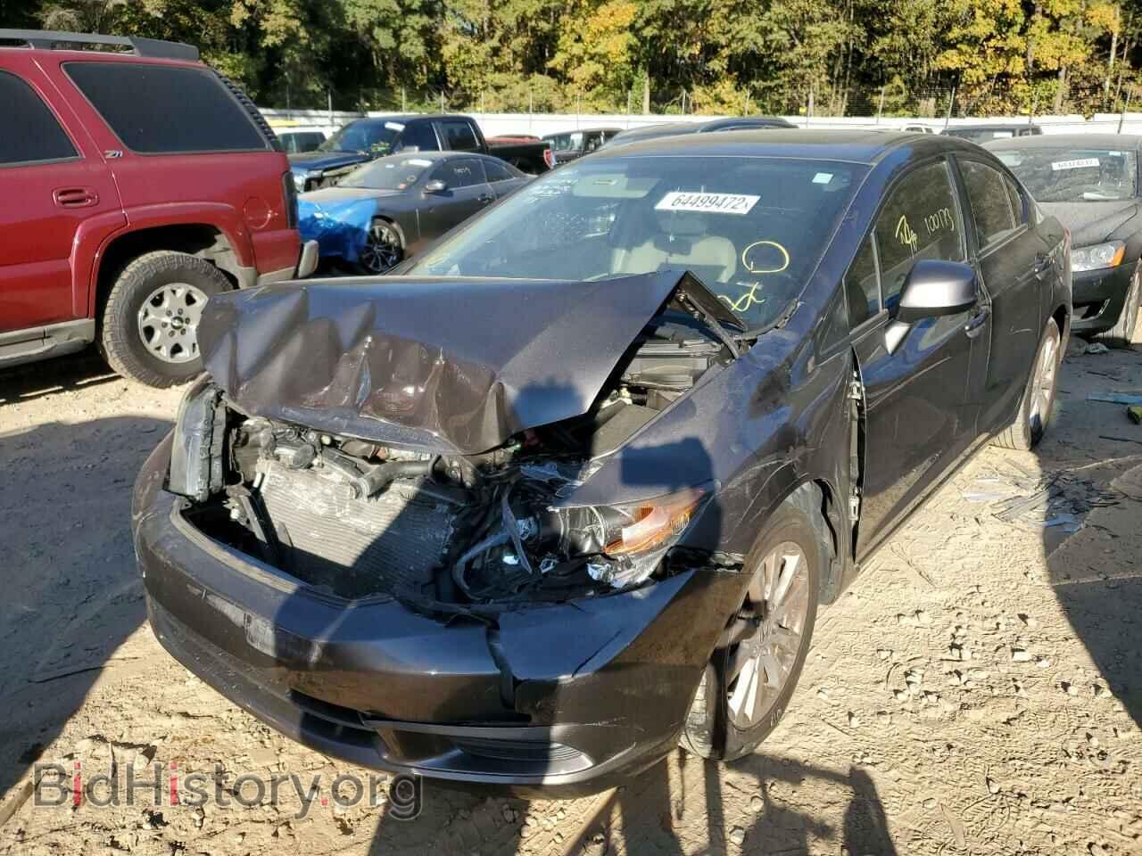 2012 HONDA CIVIC - VIN: 19XFB2F99CE006641 - Фото 2
