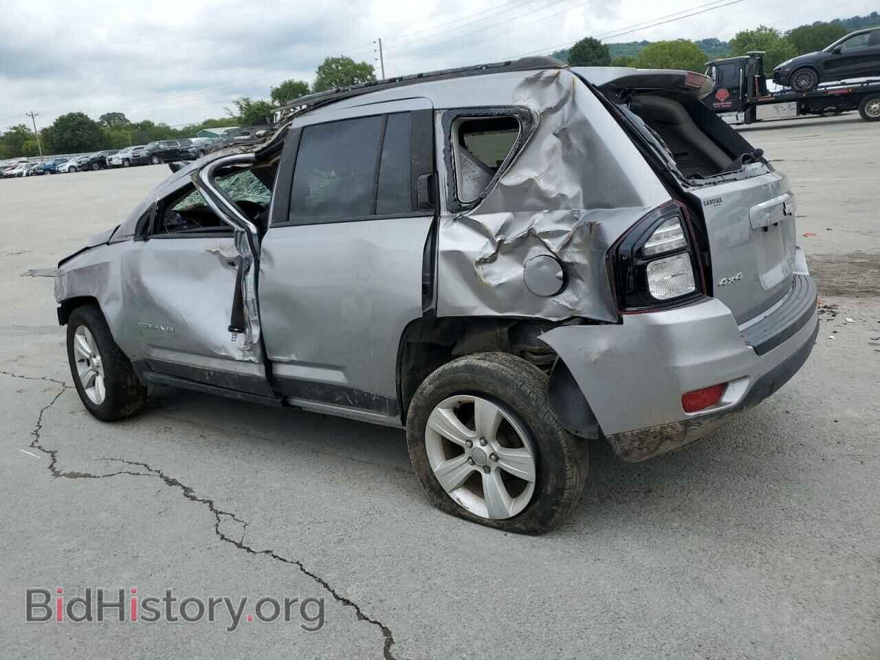 2016 JEEP COMPASS - VIN: 1C4NJDEB9GD733896 - Фото 2