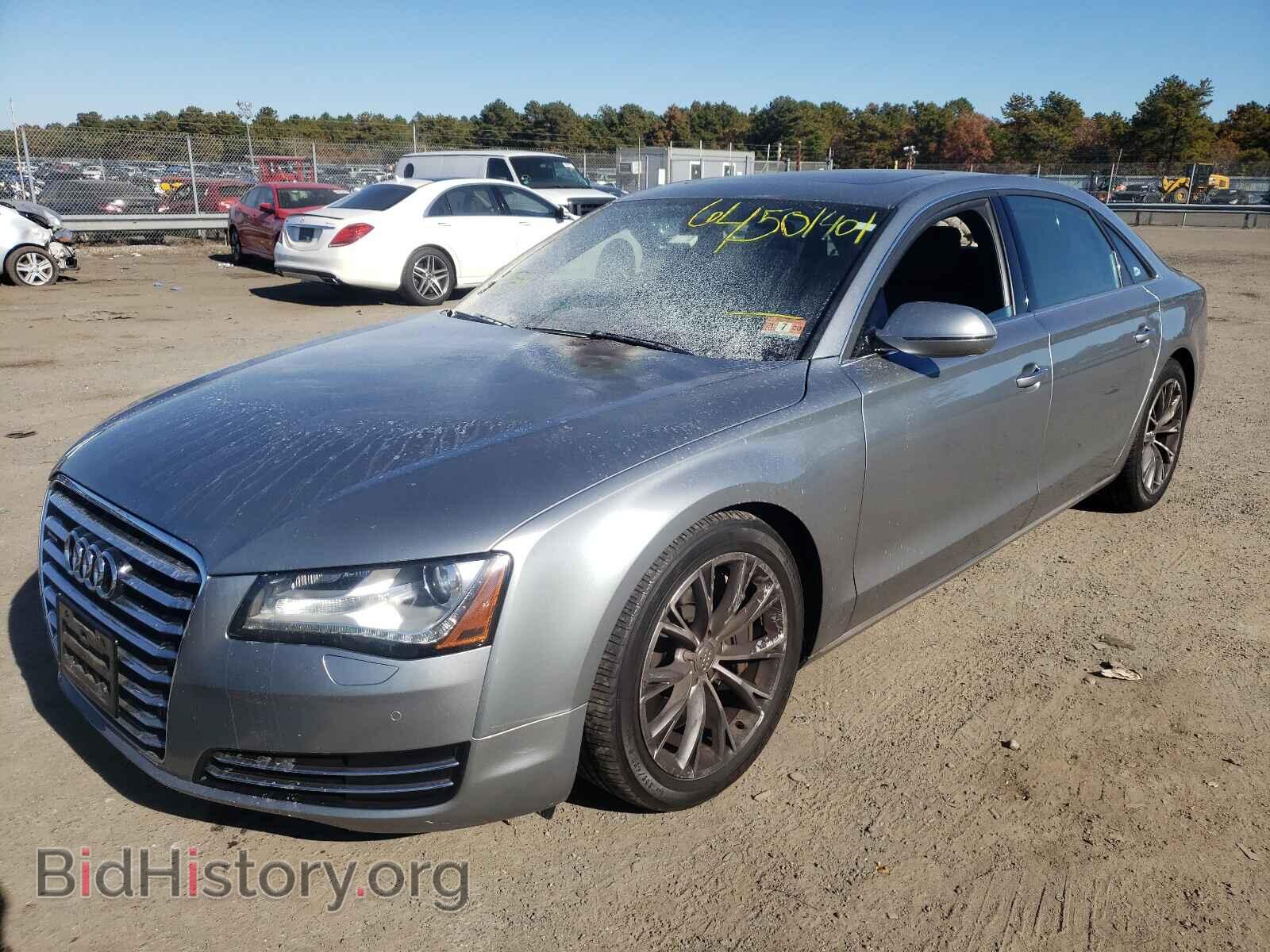 2012 AUDI A8 - VIN: WAURVAFD8CN001054 - Фото 2