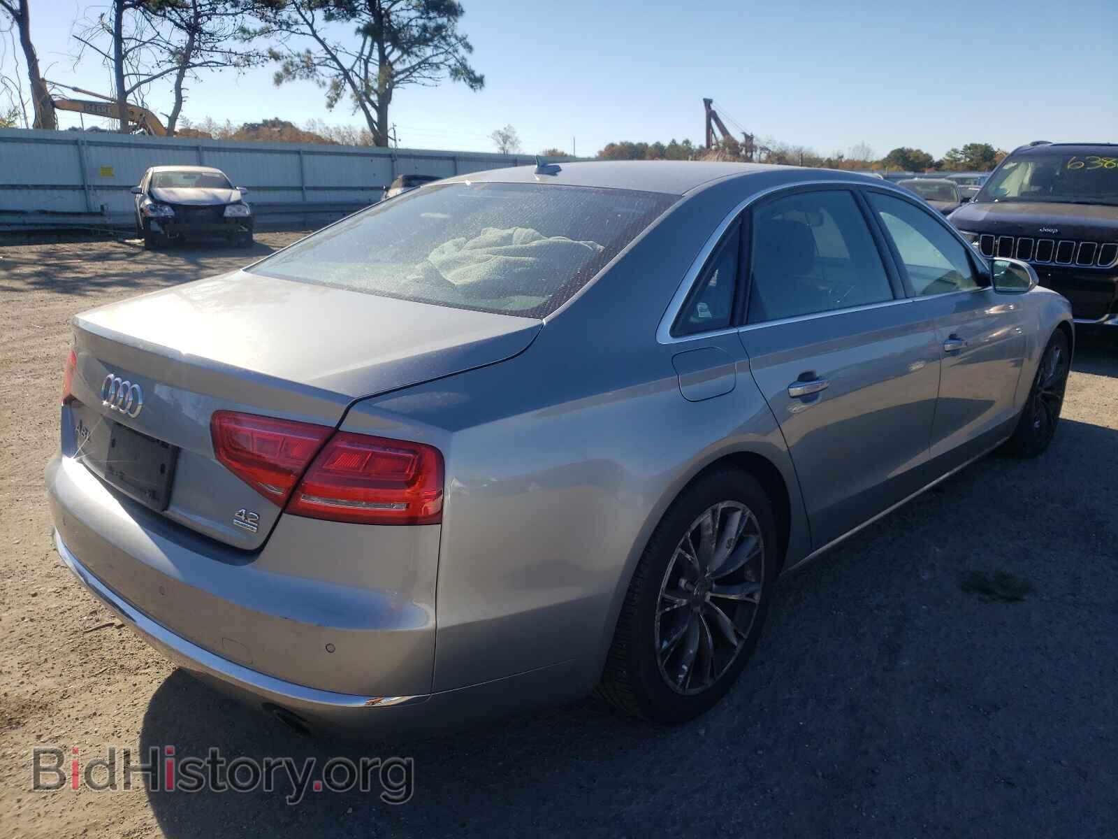 2012 AUDI A8 - VIN: WAURVAFD8CN001054 - Фото 4