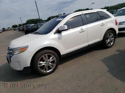2011 Ford EDGE Edge Limit, white — VIN 2FMDK4KC1BBA35315, Copart