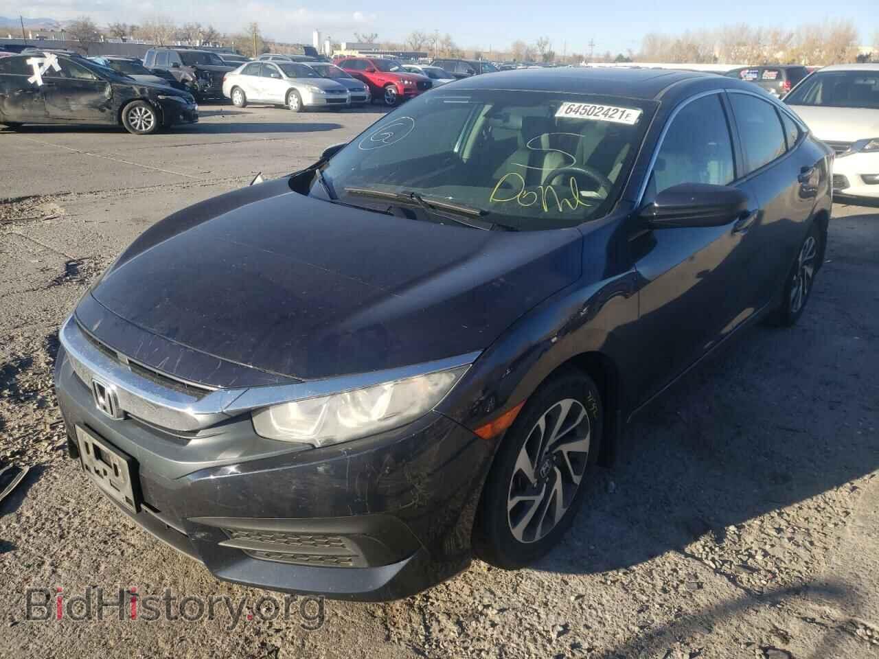 2016 HONDA CIVIC - VIN: 19XFC2F71GE059366 - Фото 2
