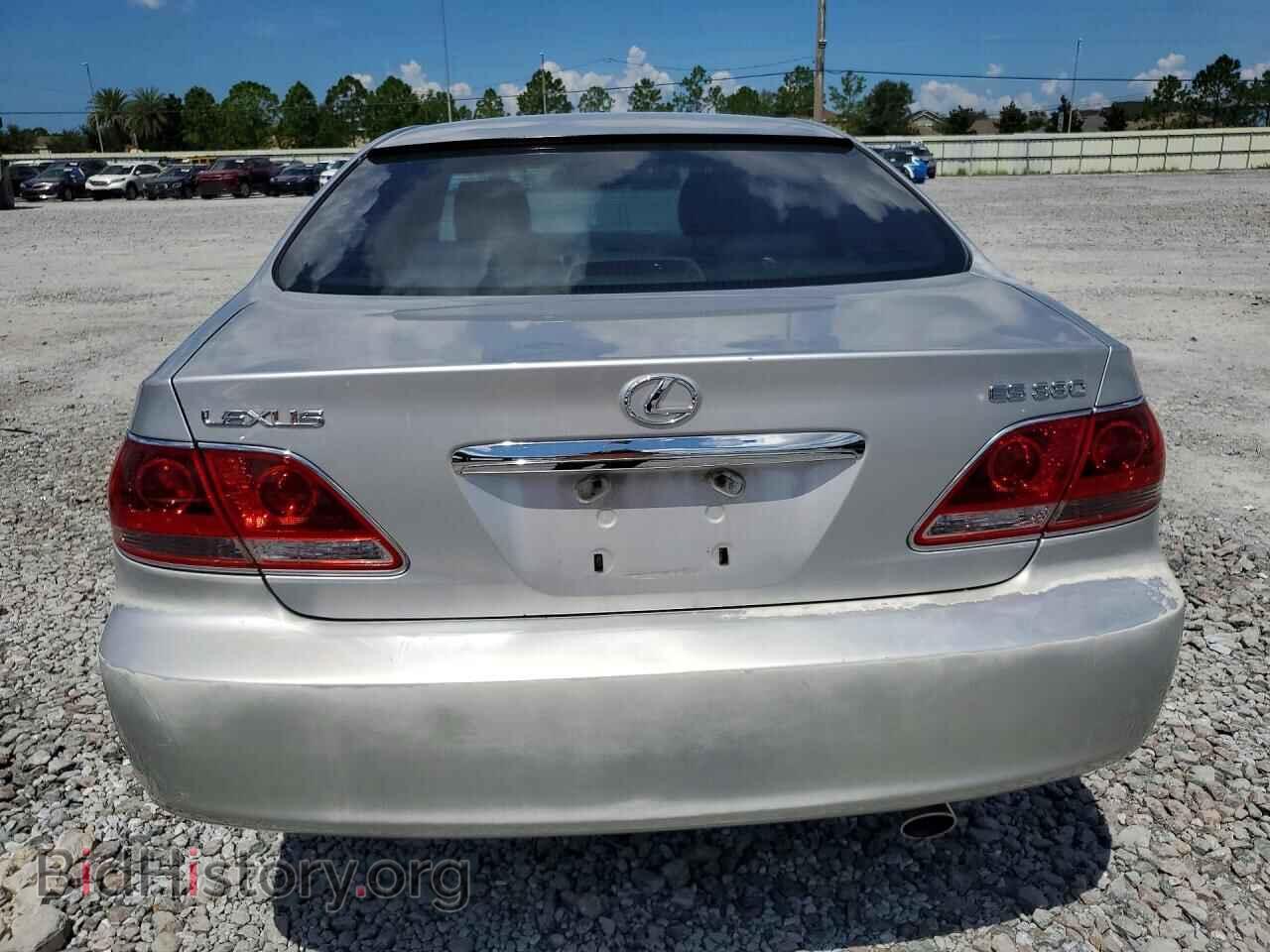 2005 LEXUS ES330 - VIN: JTHBA30G655076058 - Фото 6