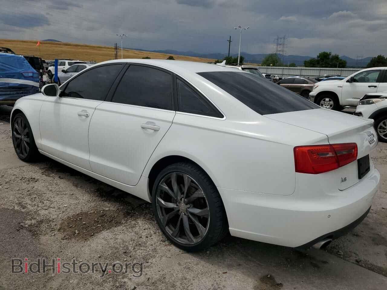 2013 AUDI A6 - VIN: WAUGFAFC9DN026882 - Фото 2