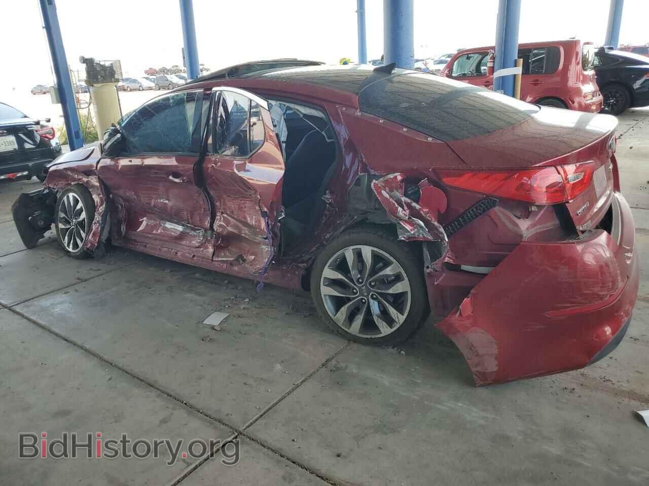 2015 KIA OPTIMA - VIN: 5XXGR4A63FG515905 - Фото 2
