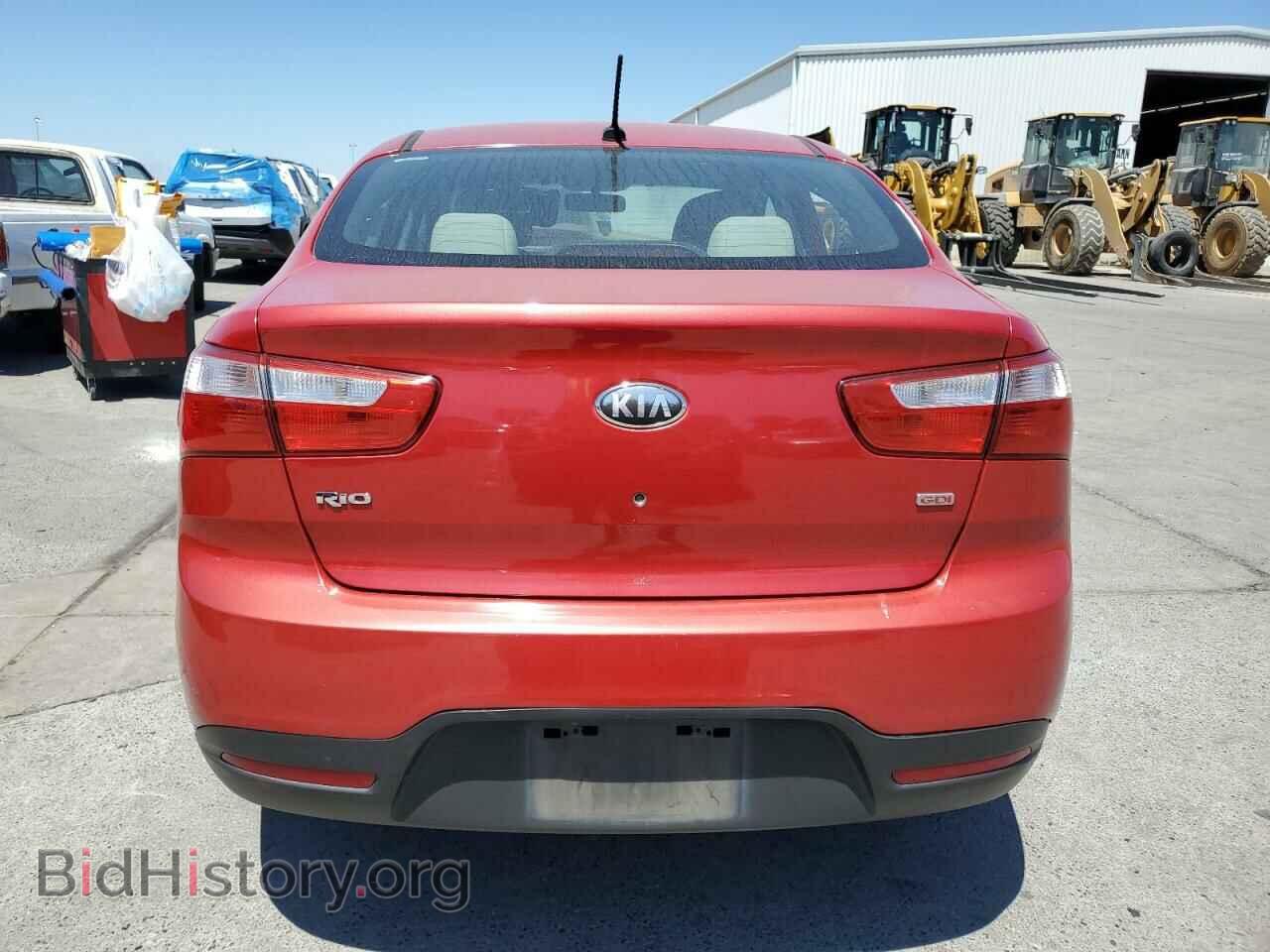 2013 KIA RIO - VIN: KNADM4A37D6256139 - Фото 6
