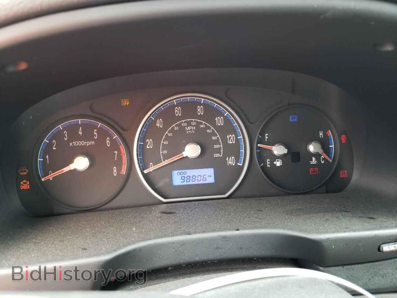 2009 HYUNDAI SANTA FE - VIN: 5NMSG13D29H303738 - Фото 9