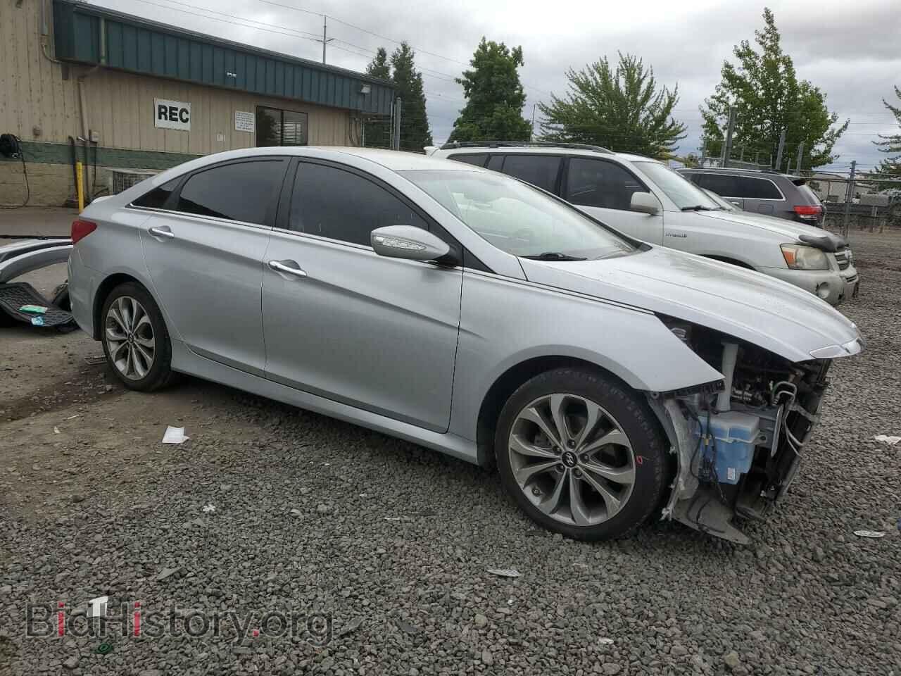 2014 HYUNDAI SONATA - VIN: 5NPEC4AC1EH876597 - Фото 4