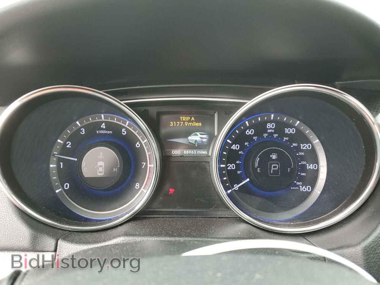 2014 HYUNDAI SONATA - VIN: 5NPEC4AC1EH876597 - Фото 9