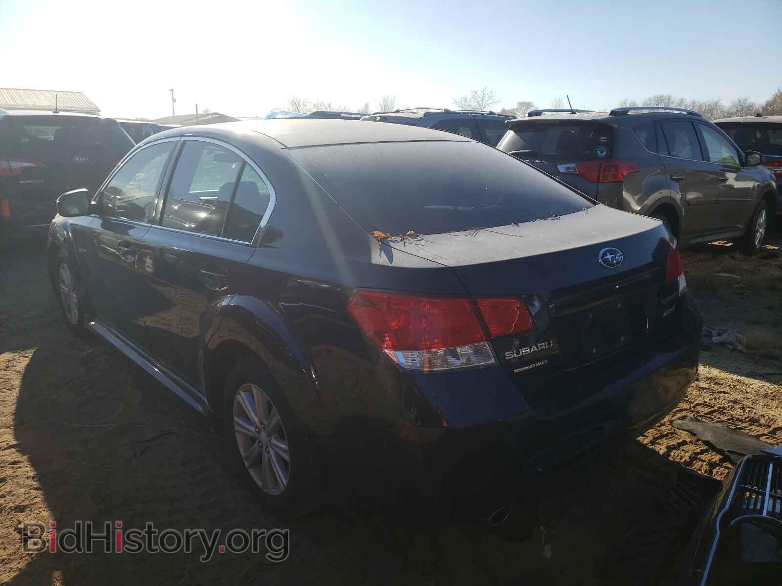 2012 SUBARU LEGACY - VIN: 4S3BMBC69C3010098 - Фото 3