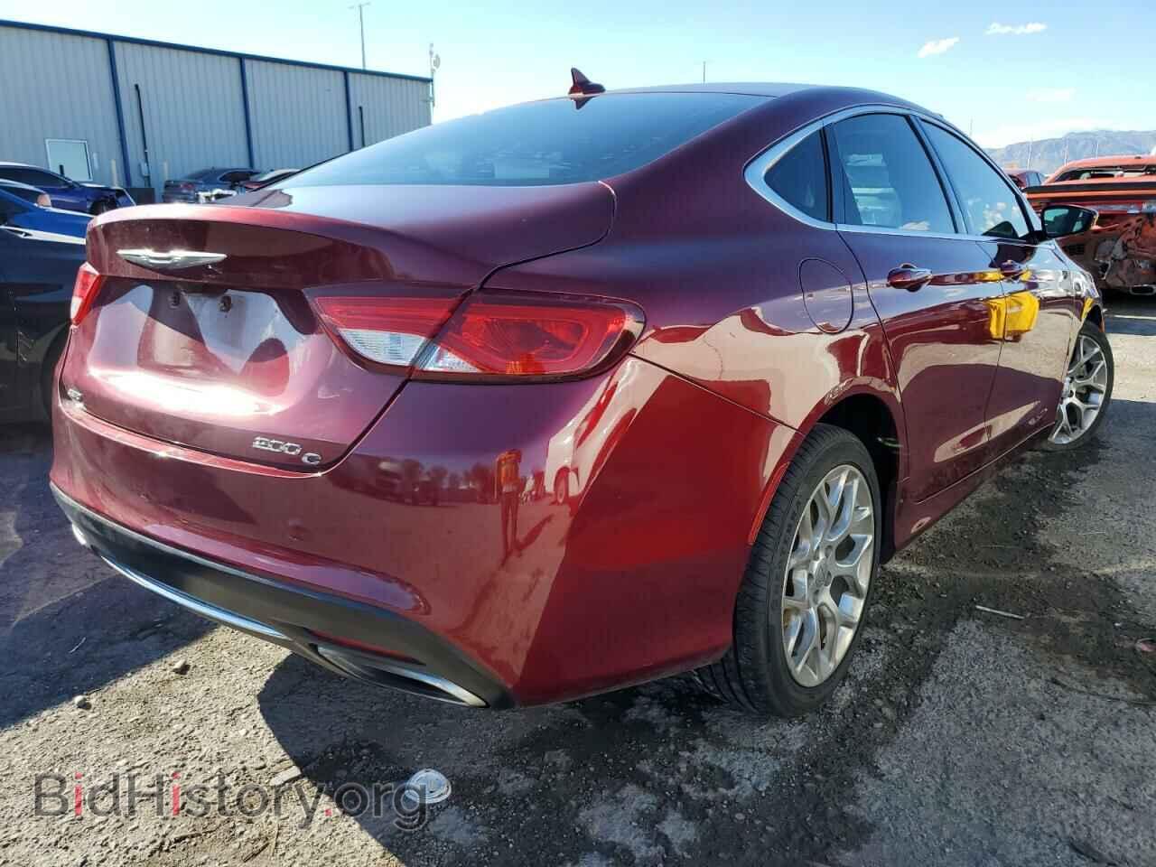 2015 CHRYSLER 200 - VIN: 1C3CCCEG4FN556730 - Фото 3