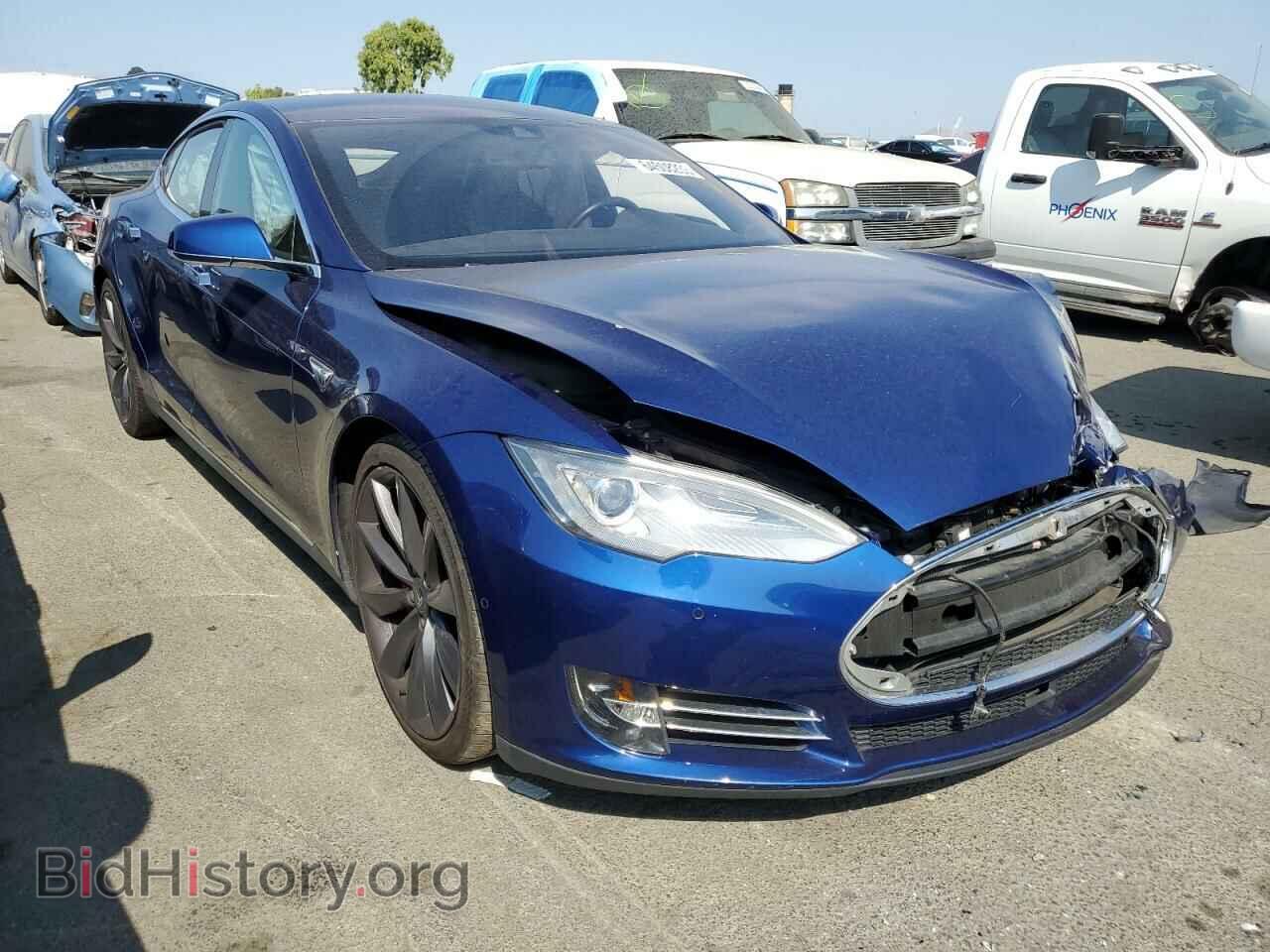 2015 TESLA MODEL S - VIN: 5YJSA1E47FF111050 - Фото 4
