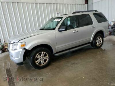 2010 Ford EXPLORER XLT, silver — VIN 1FMEU7DE3AUA38143, Copart