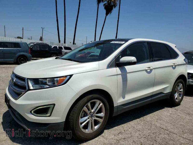 2015 Ford EDGE SEL (VIN 2FMTK3J98FBB55873) — photo 1 of 15, Copart, damage: front end