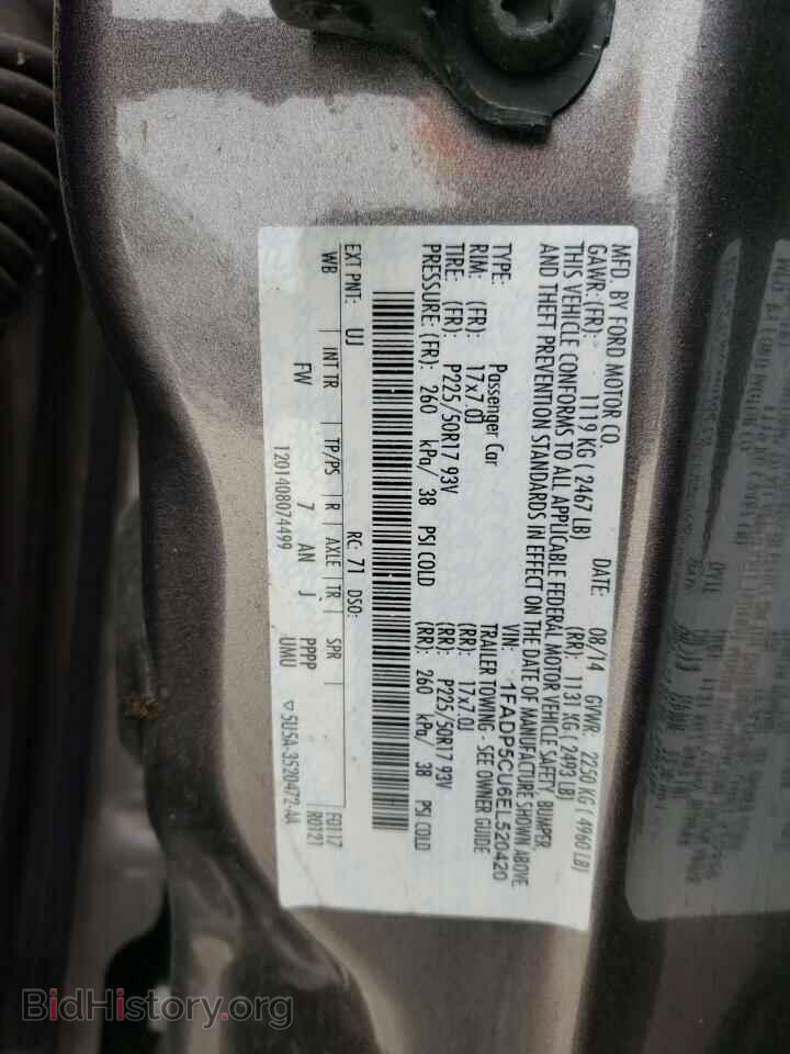 2014 FORD CMAX - VIN: 1FADP5CU6EL520420 - Photo 10