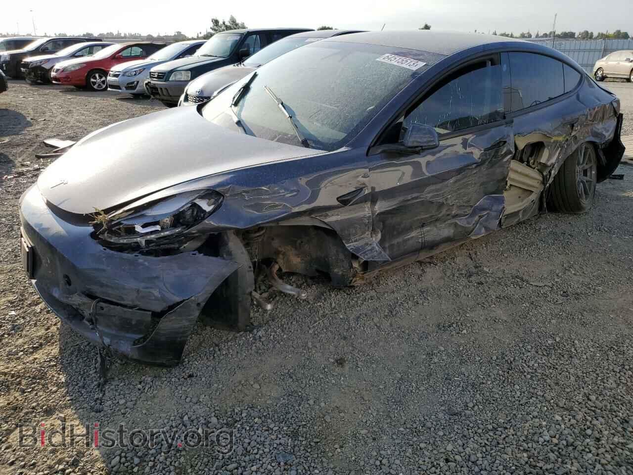 Фотография 5YJ3E1EBXNF366698 - TESLA MODEL 3 2022