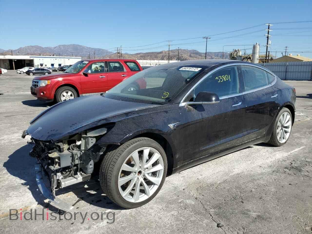 2018 TESLA MODEL 3 - VIN: 5YJ3E1EA0JF071076 - Фото 2