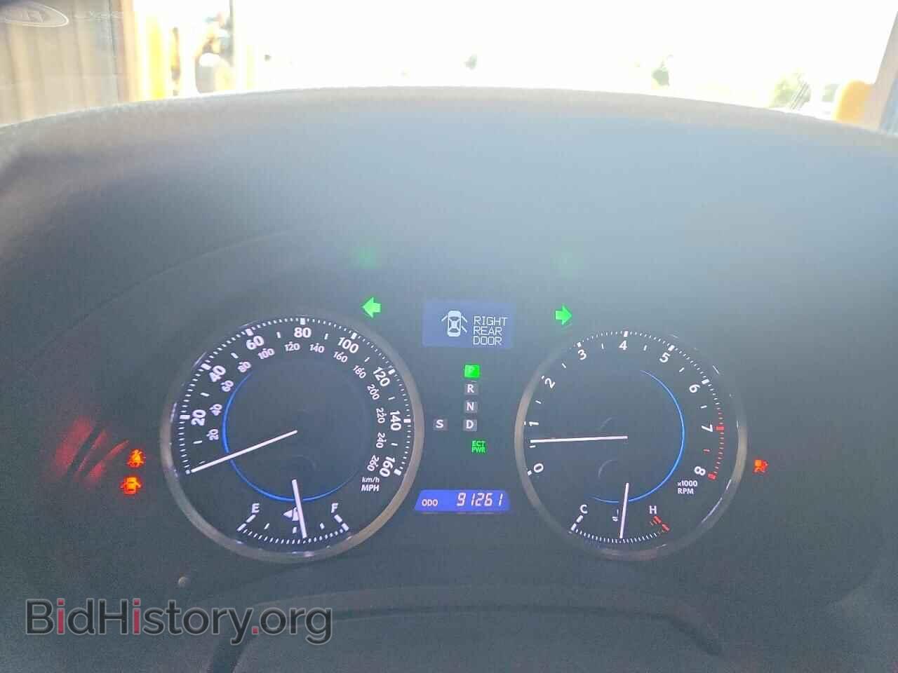 2012 LEXUS IS - VIN: JTHBE5C21C5030134 - Photo 9