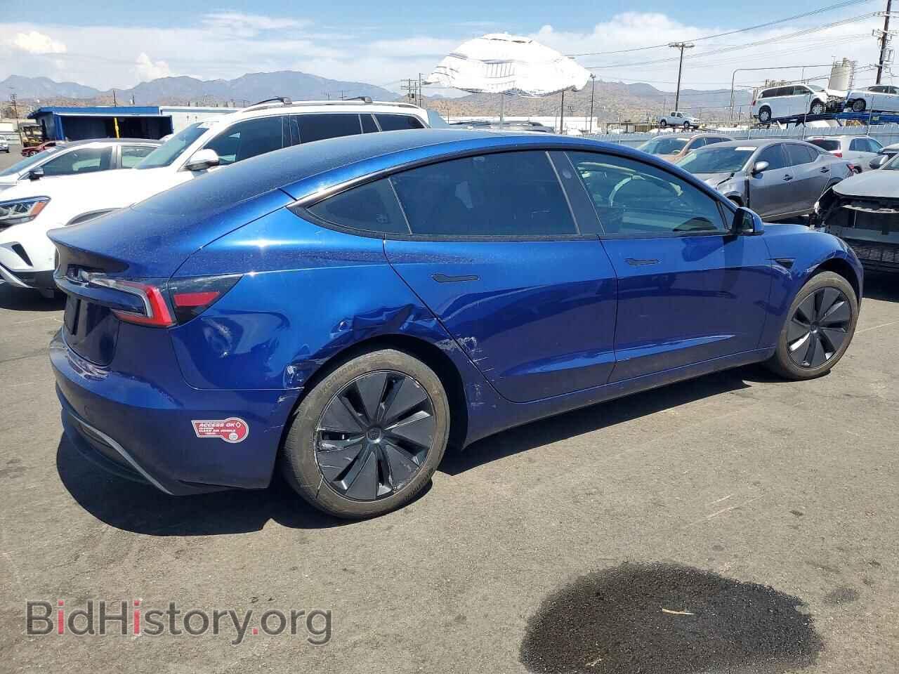 2024 TESLA MODEL 3 - VIN: 5YJ3E1EAXRF784708 - Фото 3